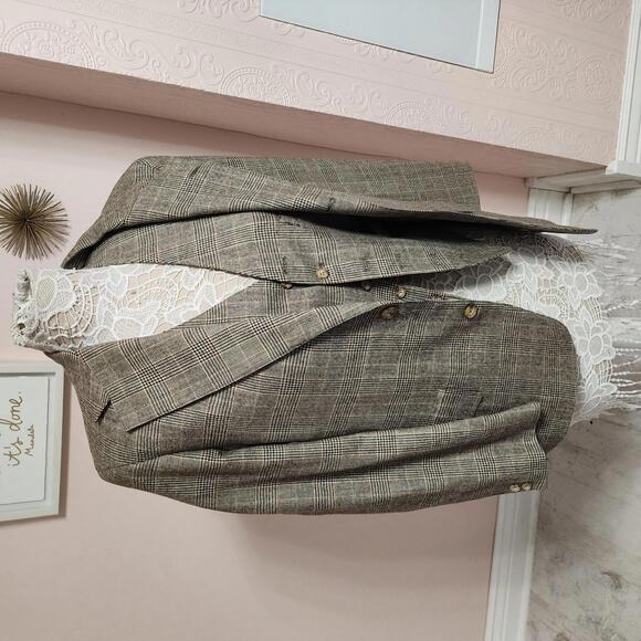 EUC CORBIN'S Spauldings American Craftsman blazer jacket vest 2 piece Small